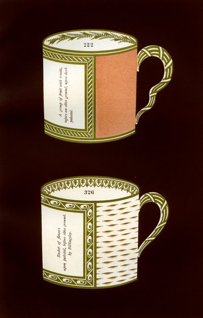 Patrones de Derby, 1876 de Hall and England
