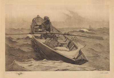 Advertencia de Niebla de Hamilton Hamilton after Winslow Homer