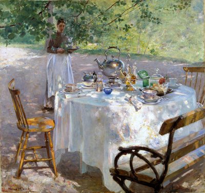 Hora del desayuno, 1887 de Hanna Pauli