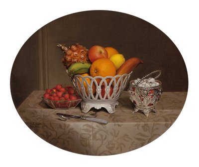 Pieza de fruta de Hannah Brown Skeele