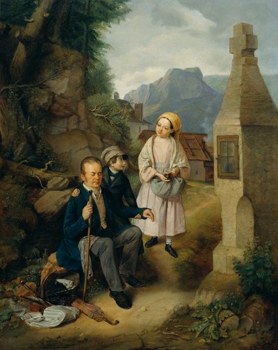 El violinista ciego de Hanns Gasser
