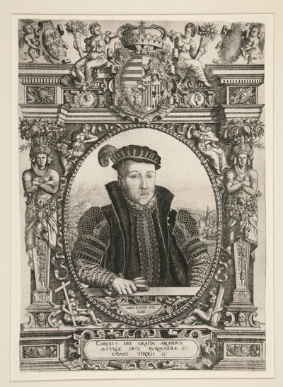 Retrato del archiduque Carlos de Estiria de Hanns Lautensack