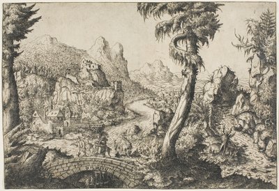 La huida a Egipto de Hanns Lautensack