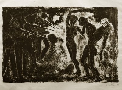 Danza de la muerte de 1919: El tribunal militar / Ejecución de Hanns Ludwig Katz