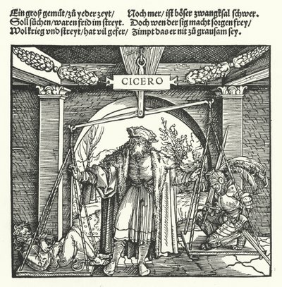 Justicia de Hans (after) Burgkmair