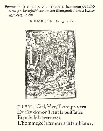 La Creación de Hans (after) Holbein the Younger