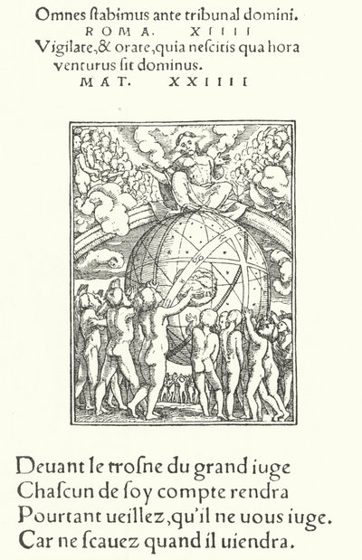 El juicio final de Hans (after) Holbein the Younger