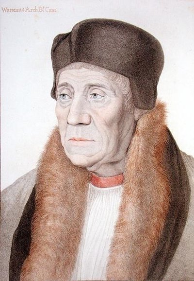 William Warham (1450-1532) grabado por Francesco Bartolozzi (1727-1815) (grabado) de Hans (after) Holbein the Younger
