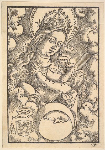 Madonna Lactans, de Enchiridon poeticum de Hans Baldung