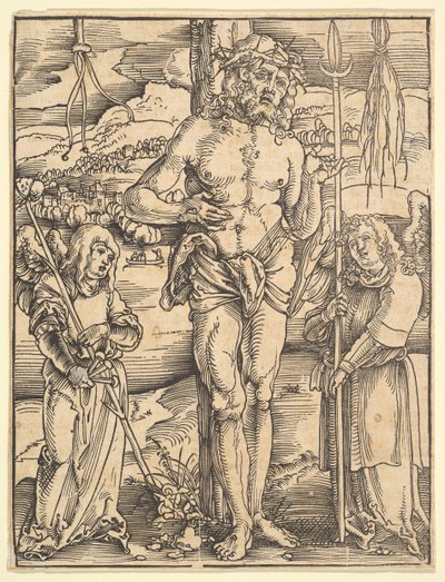Hombre de Dolores, del Speculum Passionis Domini Nostri Ihesu Christi, 1507 de Hans Baldung