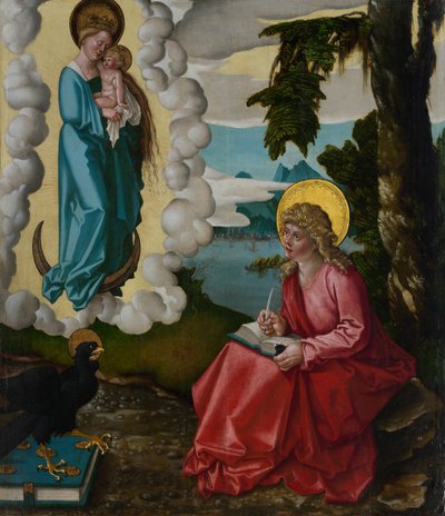 San Juan en Patmos de Hans Baldung