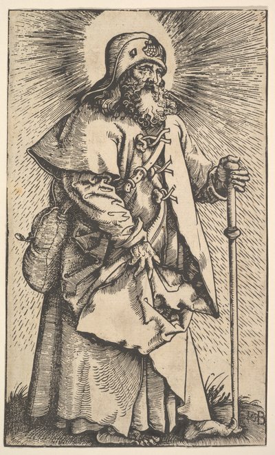 Santiago el Mayor de Cristo y los Apóstoles, 1519 de Hans Baldung