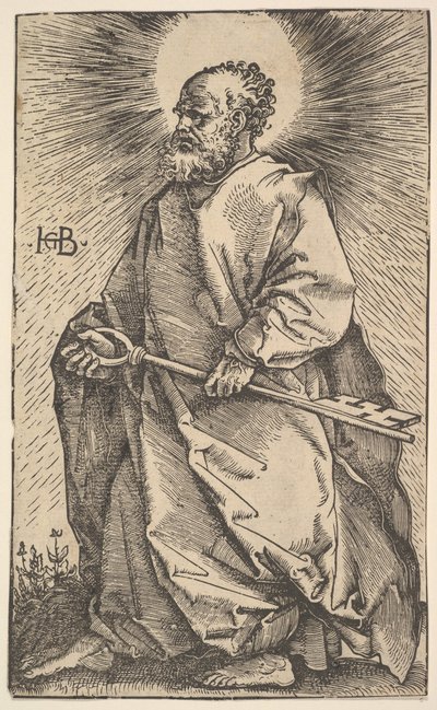 San Pedro de Cristo y los Apóstoles de Hans Baldung