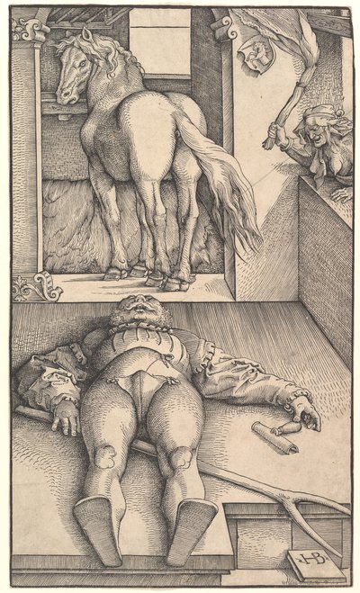 El novio embrujado de Hans Baldung