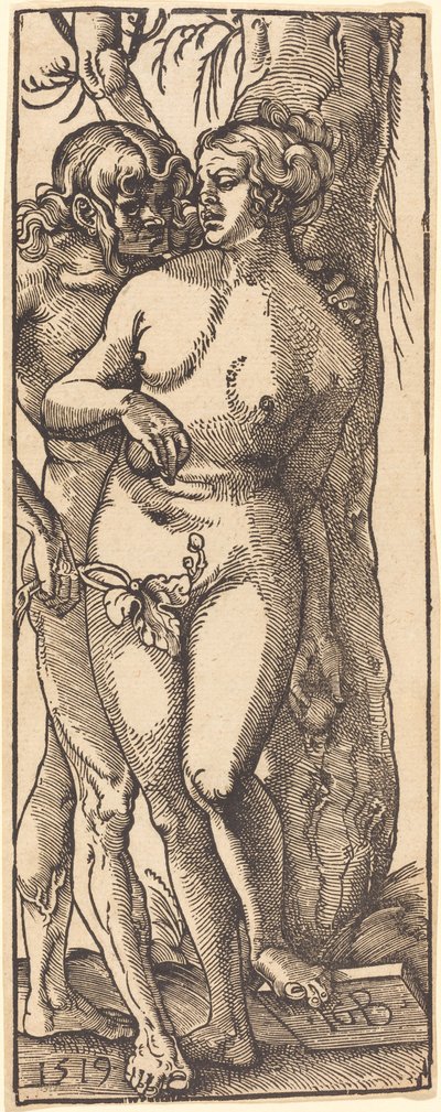 Adán y Eva de Hans Baldung Grien