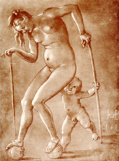 Representación alegórica de Hans Baldung Grien