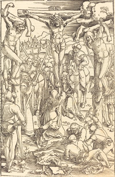 Cristo en la cruz de Hans Baldung Grien
