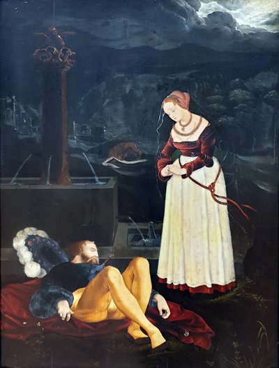 Alemán: Pyramus und Thisbe Pyramus and Thisbe de Hans Baldung Grien
