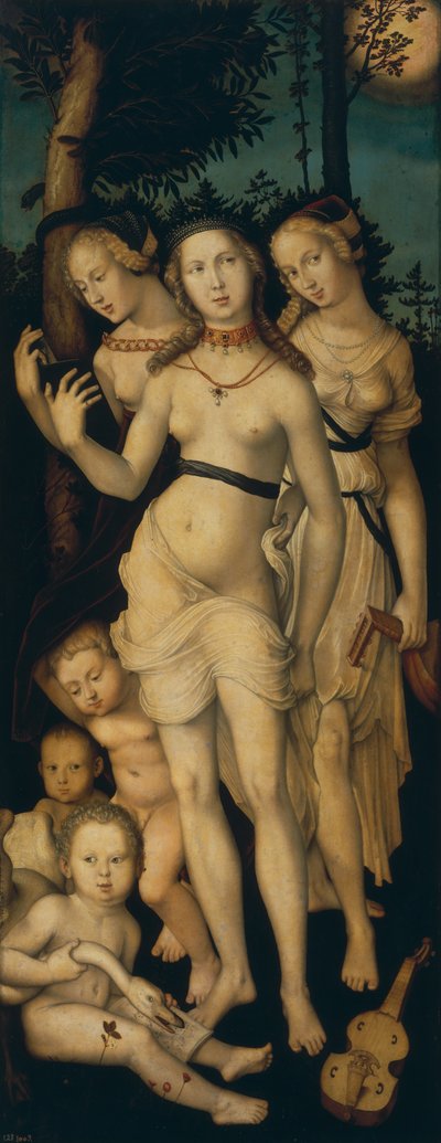 Armonía o, Las Tres Gracias de Hans Baldung Grien