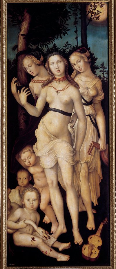 Armonía o las tres gracias de Hans Baldung Grien