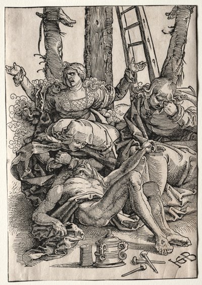 Lamentación, c. 1515-17 de Hans Baldung Grien