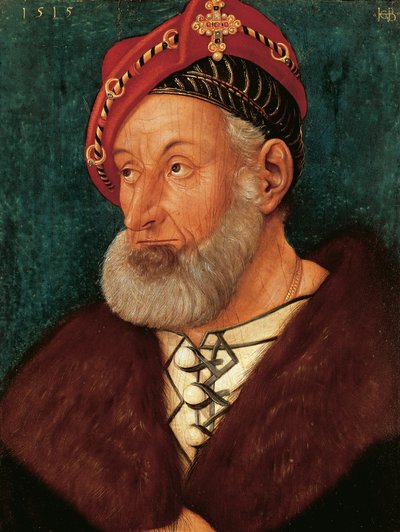 Retrato de Christopher I, Margrave de Baden de Hans Baldung Grien