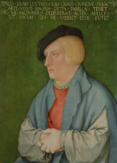 Retrato de un joven, 1515 de Hans Baldung Grien
