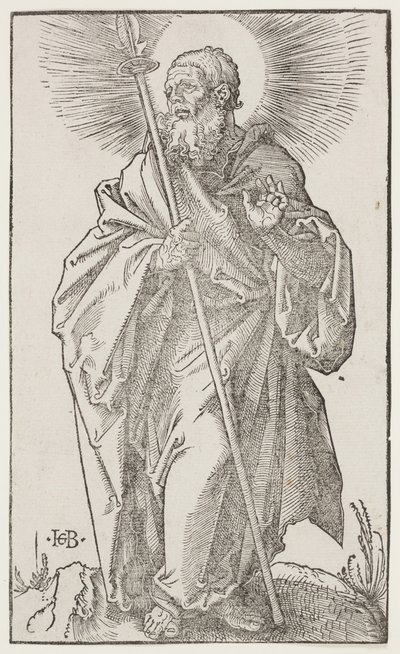 San Tomás, de "Los grandes apóstoles" de Hans Baldung Grien