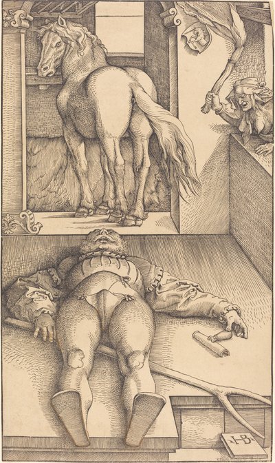 El novio embrujado de Hans Baldung Grien