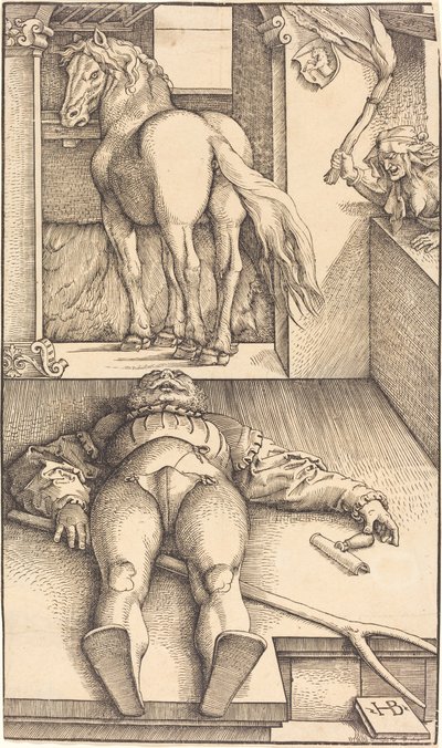 El novio embrujado de Hans Baldung Grien