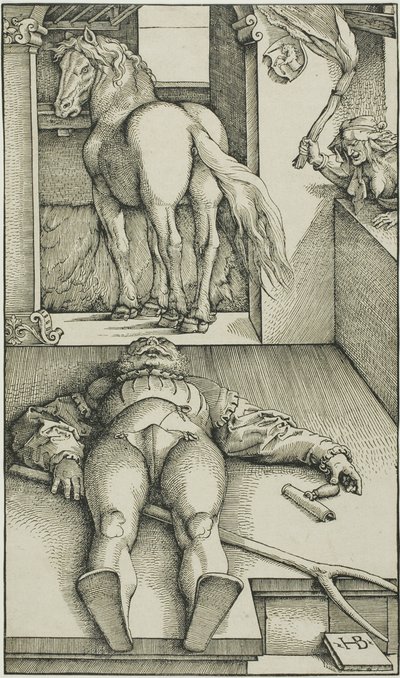 El novio embrujado de Hans Baldung Grien