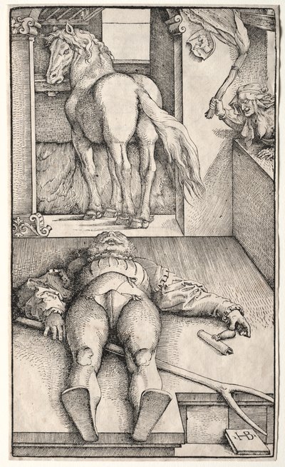 El Novio Hechizado, 1544 de Hans Baldung Grien
