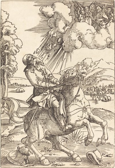 La conversión de San Pablo de Hans Baldung Grien