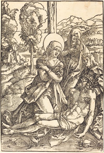 La lamentación de Hans Baldung Grien