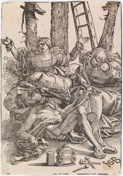 La lamentación de Cristo de Hans Baldung Grien