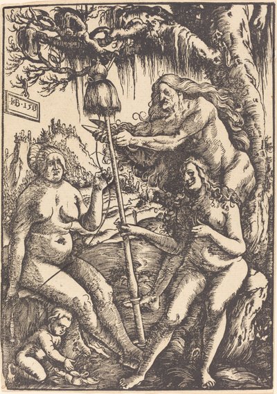 Las tres Parcas: Láquesis, Átropos y Cloto de Hans Baldung Grien