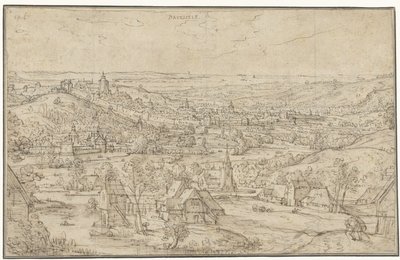 Vista de Bruselas de Hans Bol