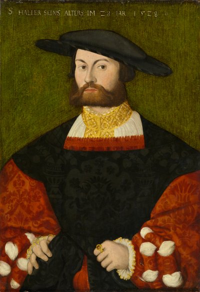 Retrato de Sebald Haller von Hallerstein de Hans Brosamer