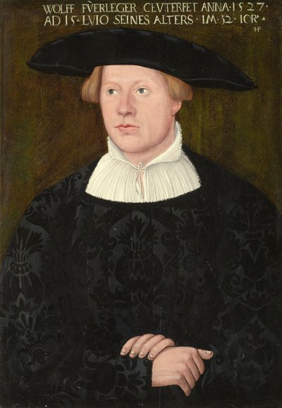 Retrato de Wolff Fürleger de Hans Brosamer