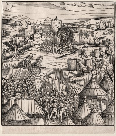 El Asalto de Nantes de Hans Burgkmair