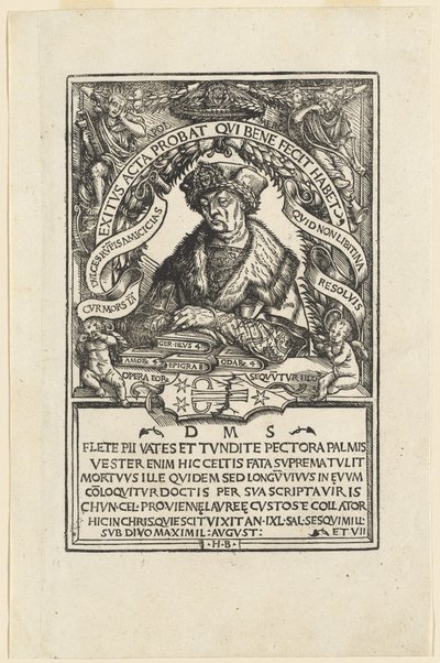 Conrad Celtis de Hans Burgkmair I