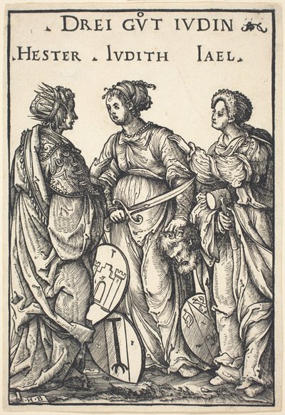 Hester, Judith y Jael de Hans Burgkmair I