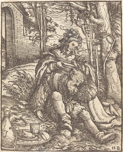 Sansón y Dalila de Hans Burgkmair I