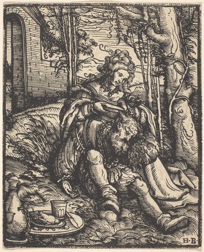 Sansón y Dalila de Hans Burgkmair I