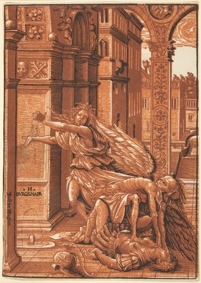 Los Amantes Sorprendidos por la Muerte de Hans Burgkmair I