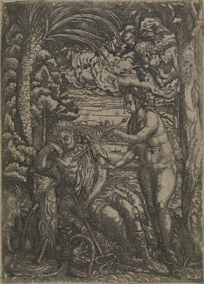 Venus y Mercurio de Hans Burgkmair d.Æ.