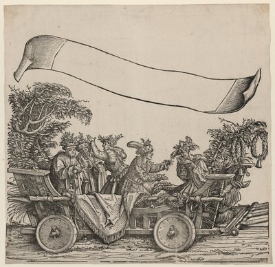 Locos naturales La Procesión Triunfal del Emperador Maximiliano I, ca 1515 de Hans Burgkmair the Elder