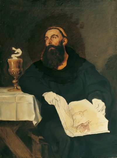 San Benito de Nursia de Hans Canon