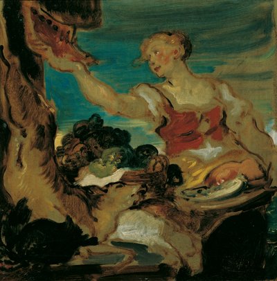 vendedor de venado de Hans Canon