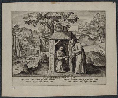 Santo Jerónimo de Hans Collaert